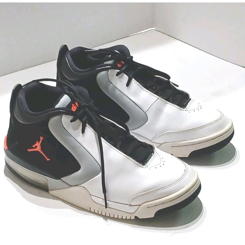 Jordan Big Fund Men's White Infrared Athletic Basketball Shoes